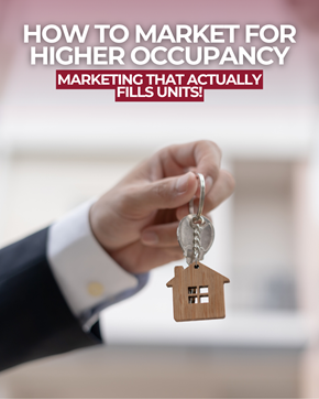 How to Market for higher occupancy